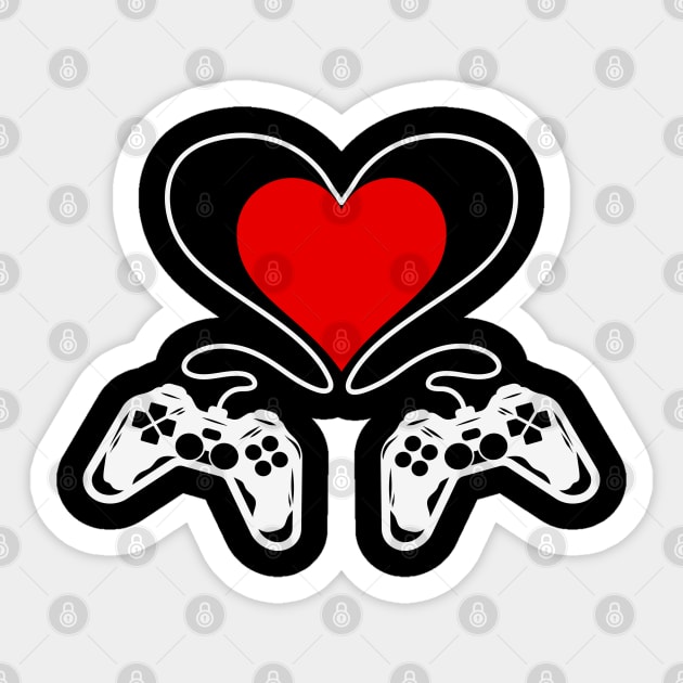 happy valentines day gamers gifts Sticker by Holly ship